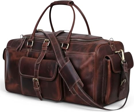 Leather Duffel Bag